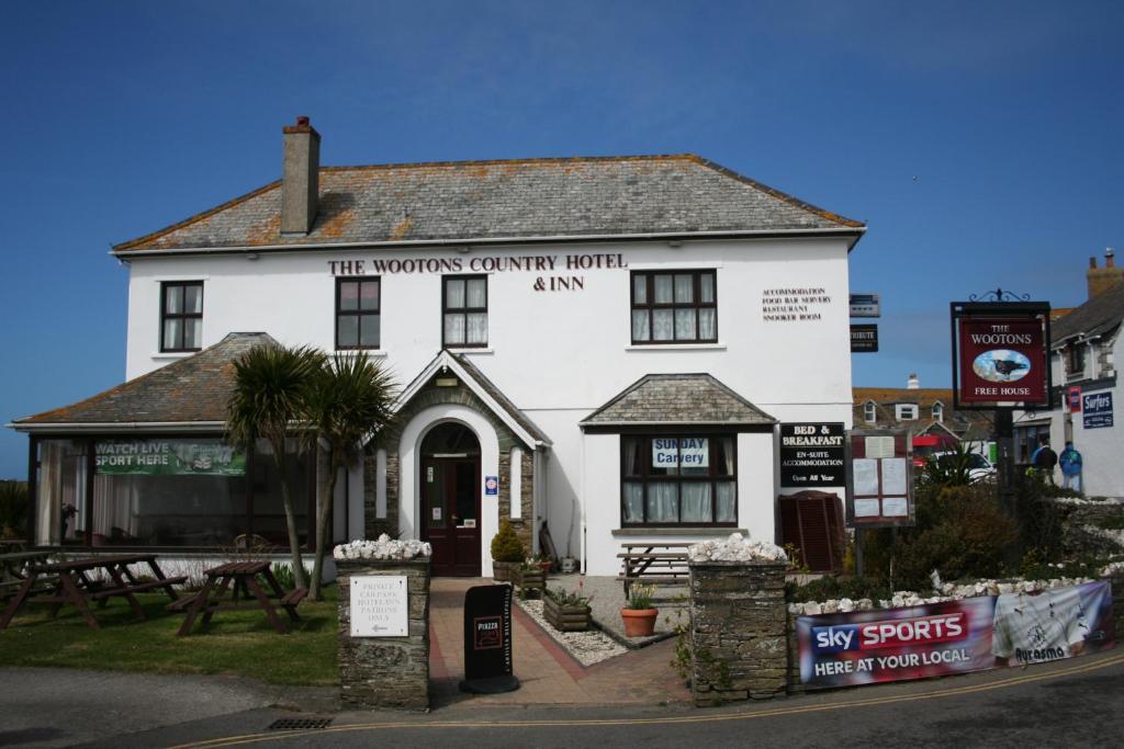 The Wootons Inn Tintagel Dış mekan fotoğraf