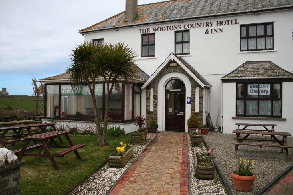 The Wootons Inn Tintagel Dış mekan fotoğraf